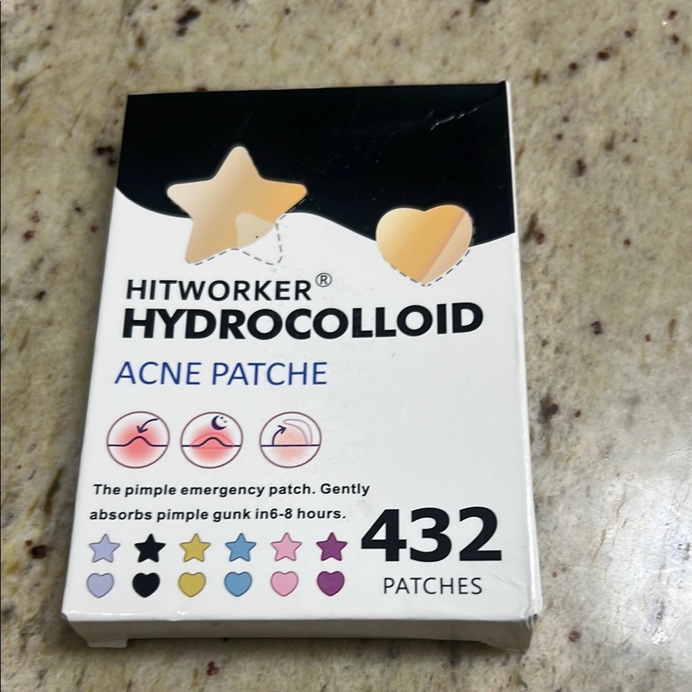 💜⭐️🩵NWT HITWORKER 432 HYDROCOLLOID ACNE PATCHES💜⭐️🩵